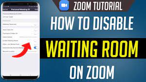 How to Disable Waiting Room in Zoom