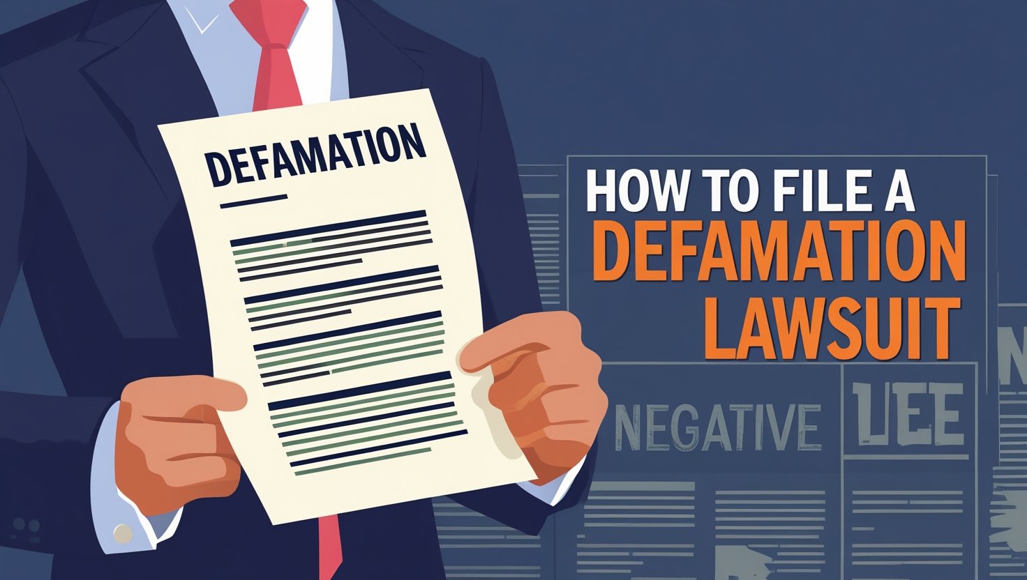 How to File a Defamation Lawsuit
