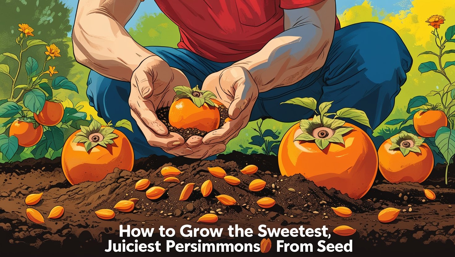 How to Grow the Sweetest, Juiciest Persimmons from Seed