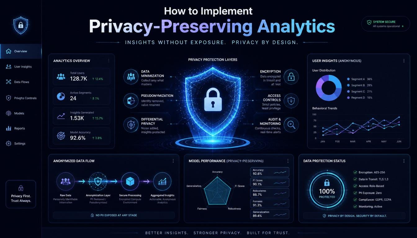 How to Implement Privacy-Preserving Analytics